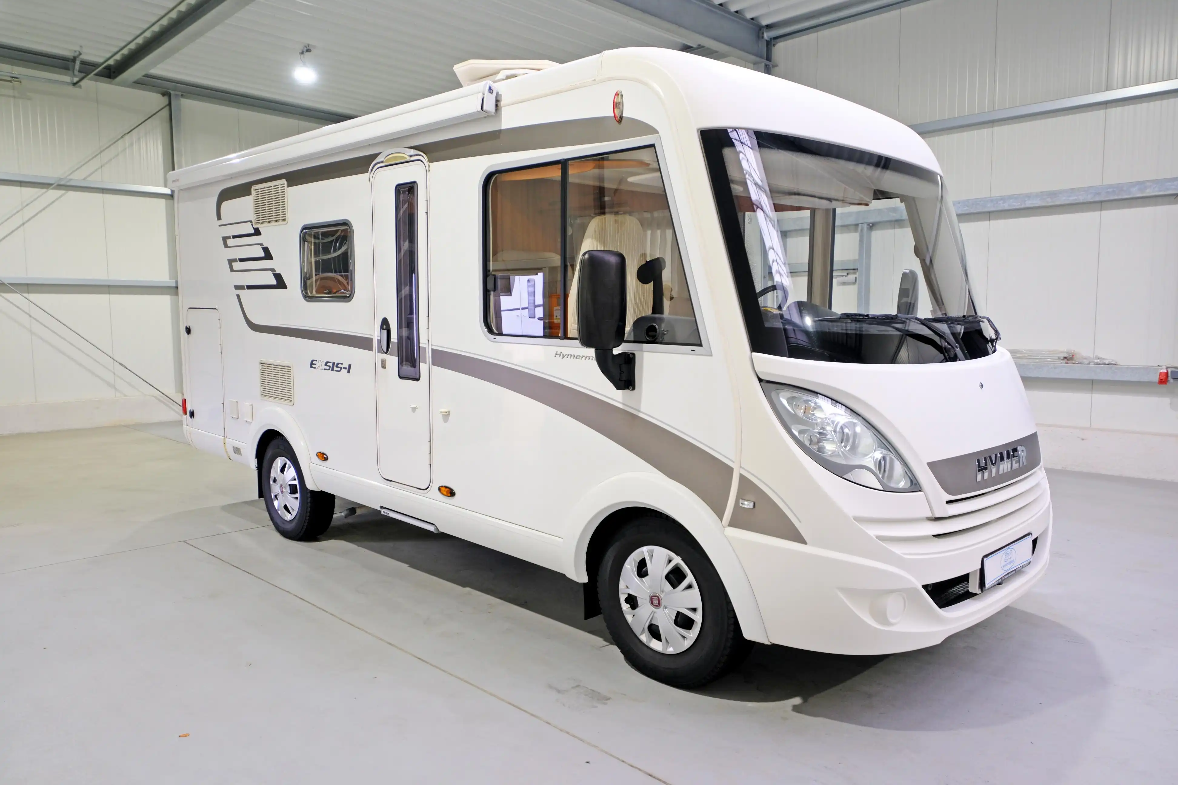 HYMER-ERIBA EXSIS I 504/Festbett+Hubbett/Garage/Klimaanlage/Solaranlage/Markise/Finanzierung möglich